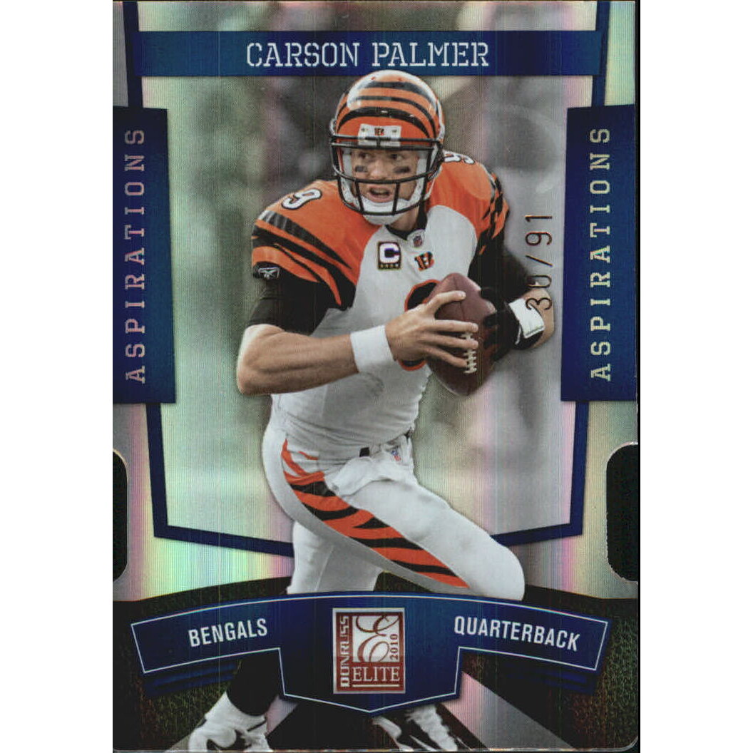 2010 Donruss Elite Aspirations #19 Carson Palmer/91