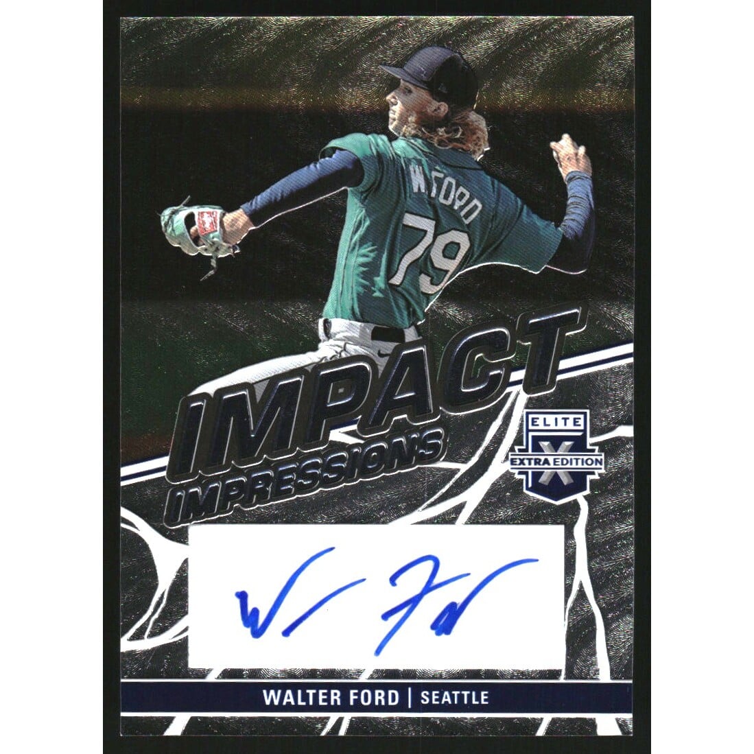 2023 Elite Extra Edition Impact Impressions Signatures #10 Walter Ford