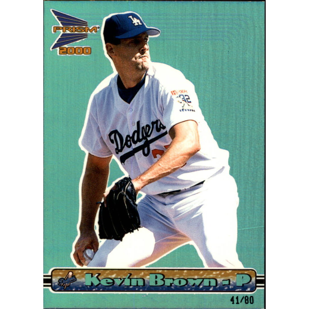 2000 Pacific Prism Holographic Blue #72 Kevin Brown