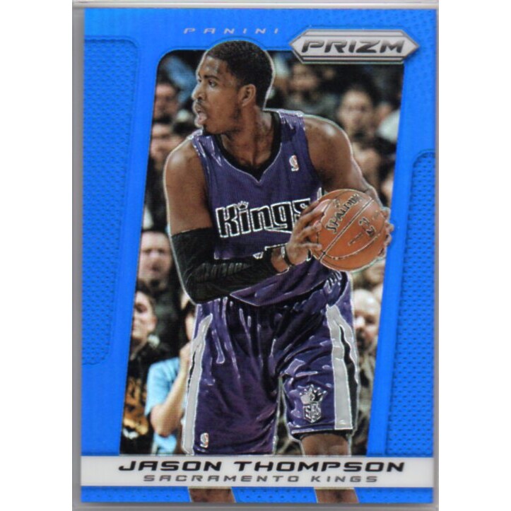 2013-14 Panini Prizm Prizms Blue #39 Jason Thompson. rookie card picture