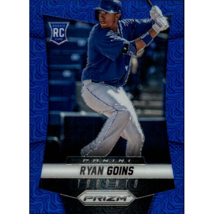 2014 Panini Prizm Prizms Blue Mojo #192 Ryan Goins