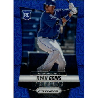 2014 Panini Prizm Prizms Blue Mojo #192 Ryan Goins