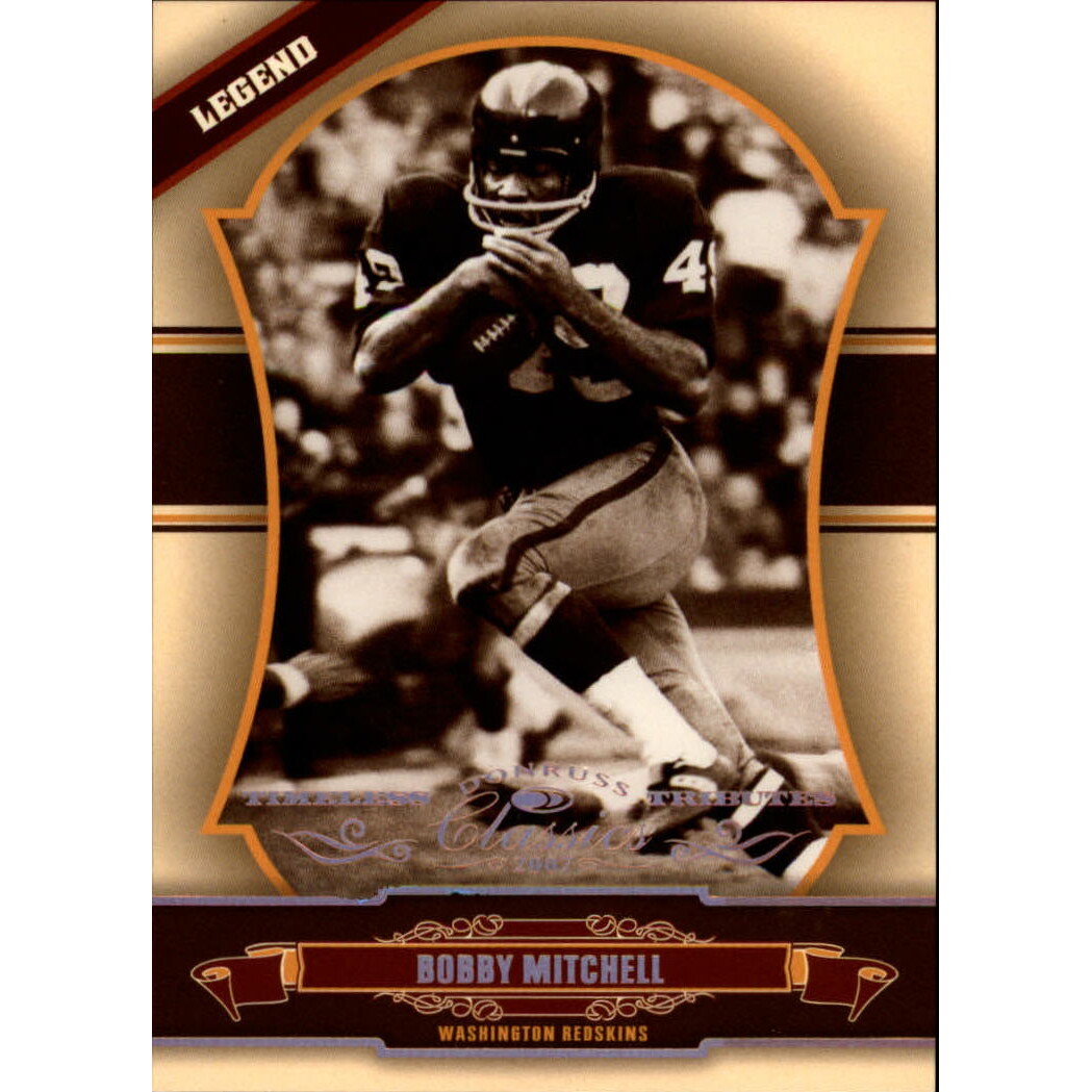 2007 Donruss Classics Timeless Tributes Bronze #106 Bobby Mitchell. rookie card picture