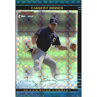 2002 Bowman Chrome Draft X-Fractors #118 Taggert Bozied