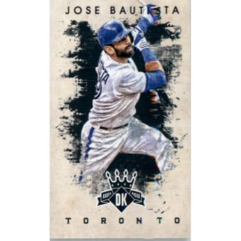 2016 Diamond Kings DK Minis Black #83 Jose Bautista