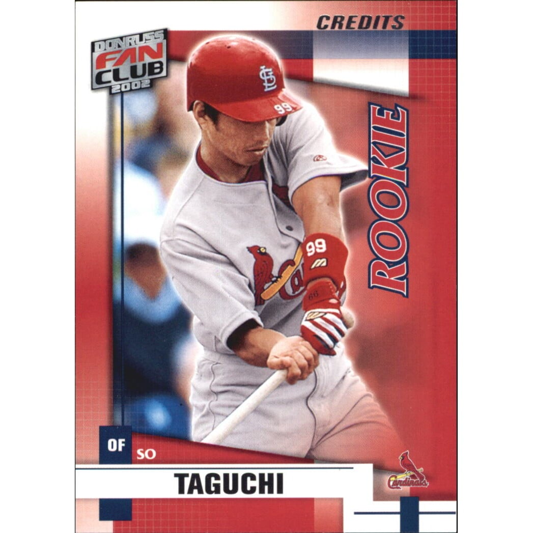 2002 Donruss Fan Club Credits #U203 So Taguchi