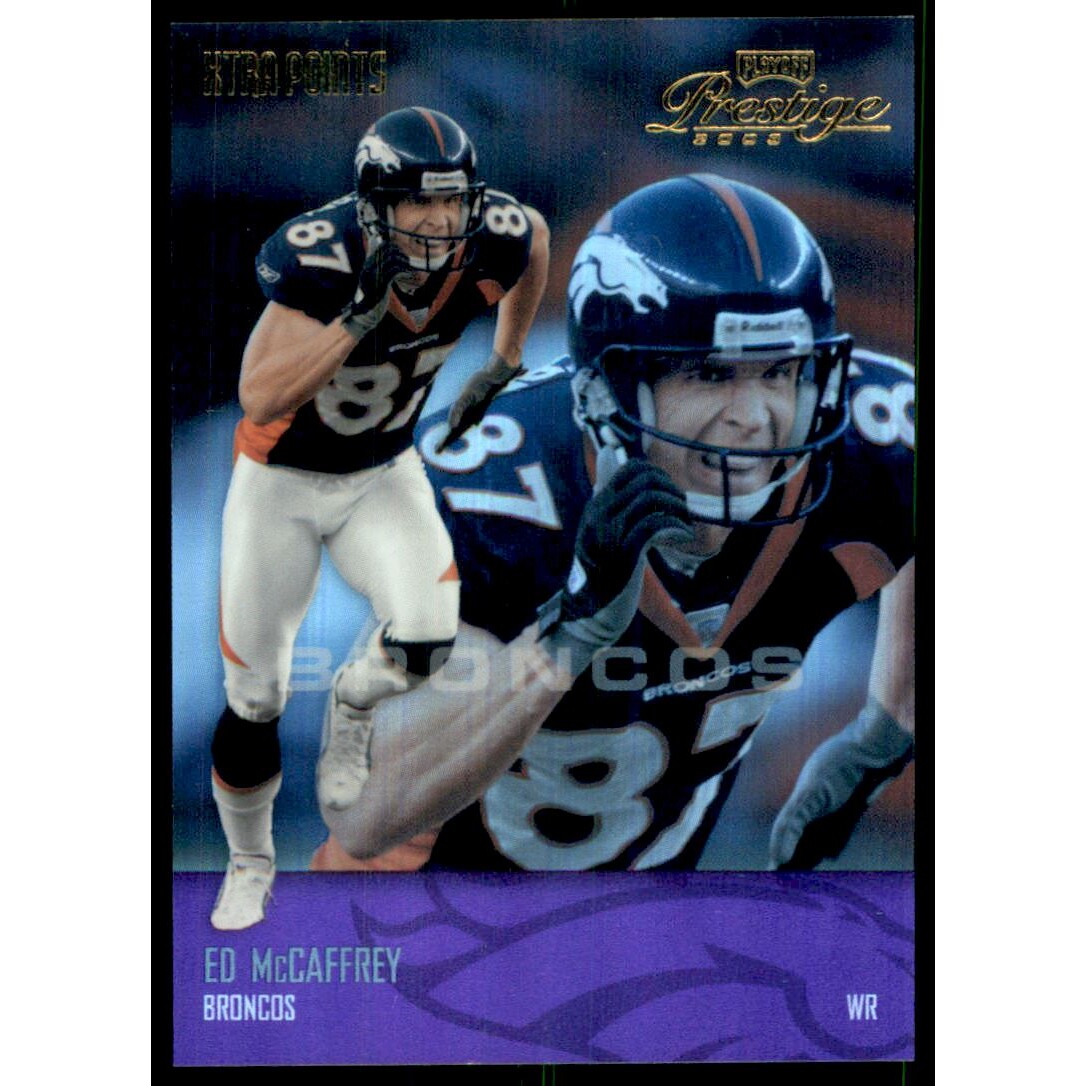 2003 Playoff Prestige Xtra Points Purple #42 Ed McCaffrey