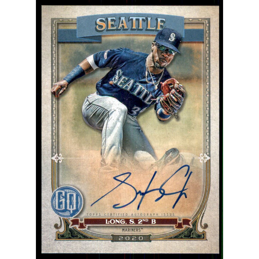 2020 Topps Gypsy Queen Autographs #GQASL Shed Long. rookie card picture