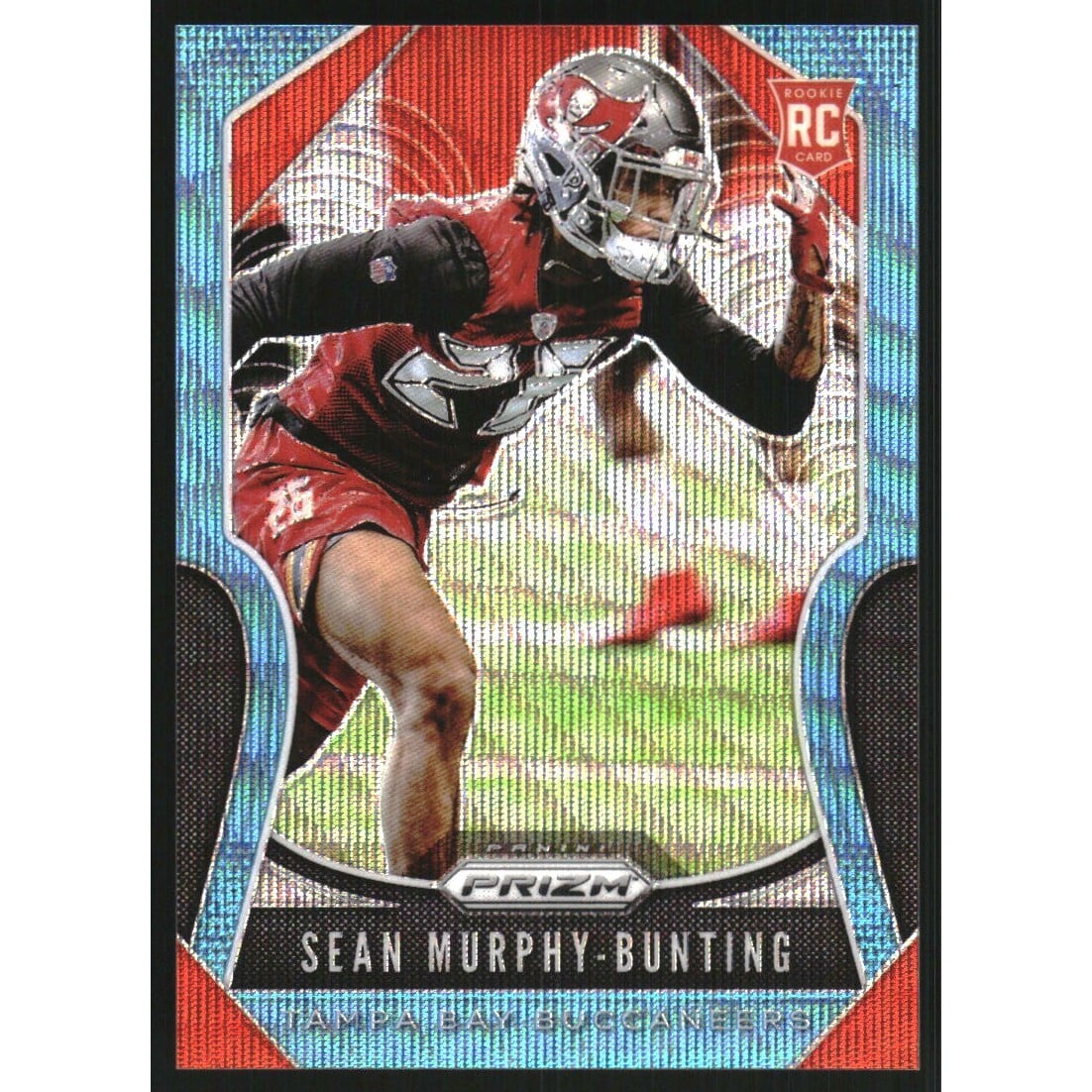 2019 Panini Prizm Prizms Blue Wave #392 Sean Murphy-Bunting. rookie card picture