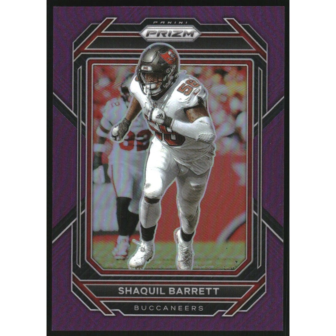 2022 Panini Prizm Prizms Purple #278 Shaquil Barrett