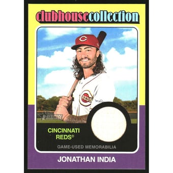 2024 Topps Heritage Clubhouse Collection Relics #CCRJI Jonathan India