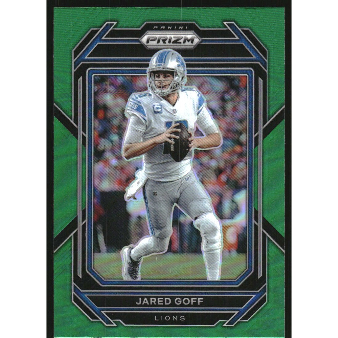 2022 Panini Prizm Prizms Green #95 Jared Goff