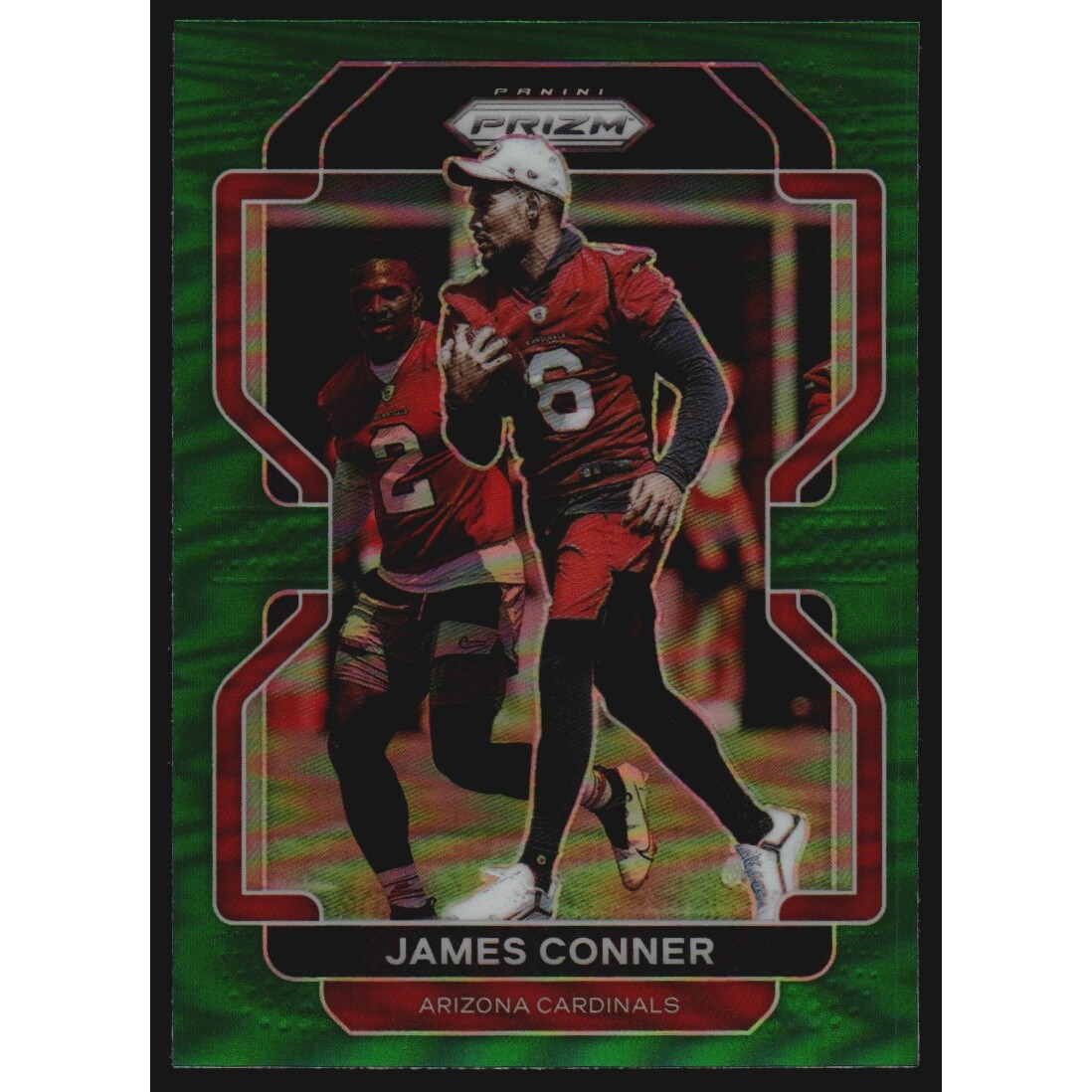 2021 Panini Prizm Prizms Green #78 James Conner