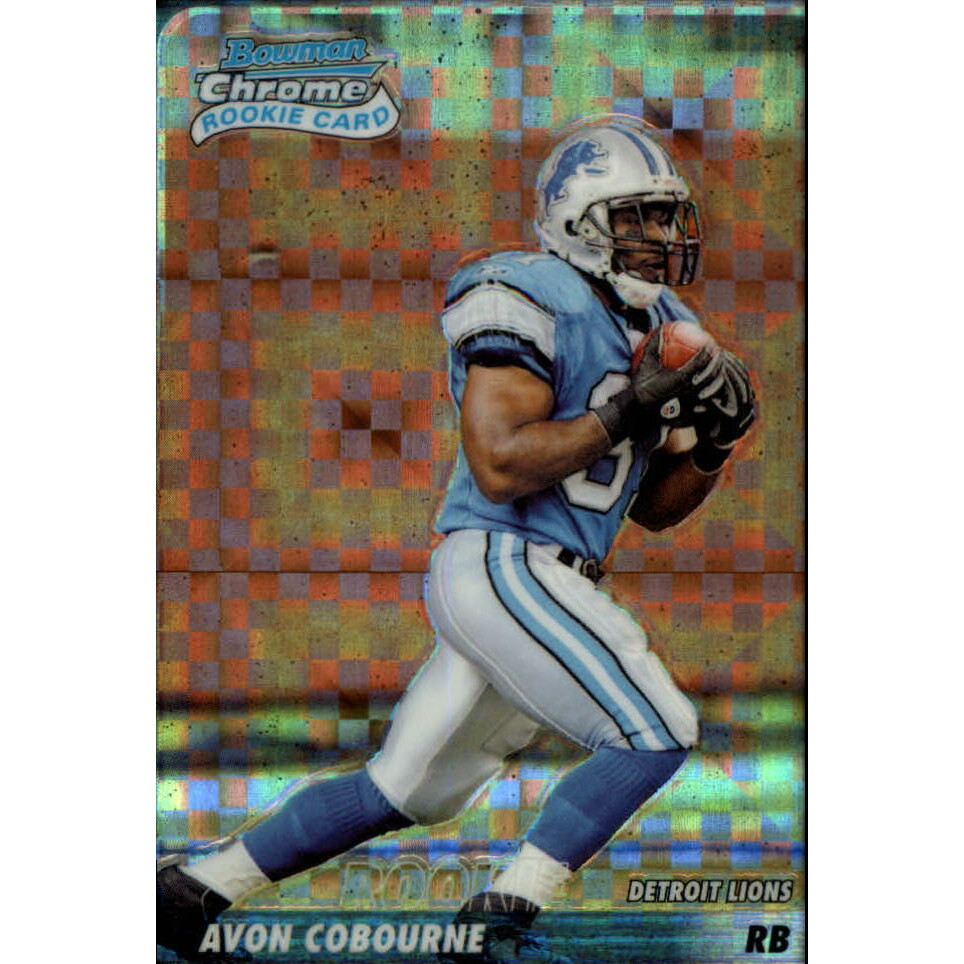 2003 Bowman Chrome Xfractors #169 Avon Cobourne
