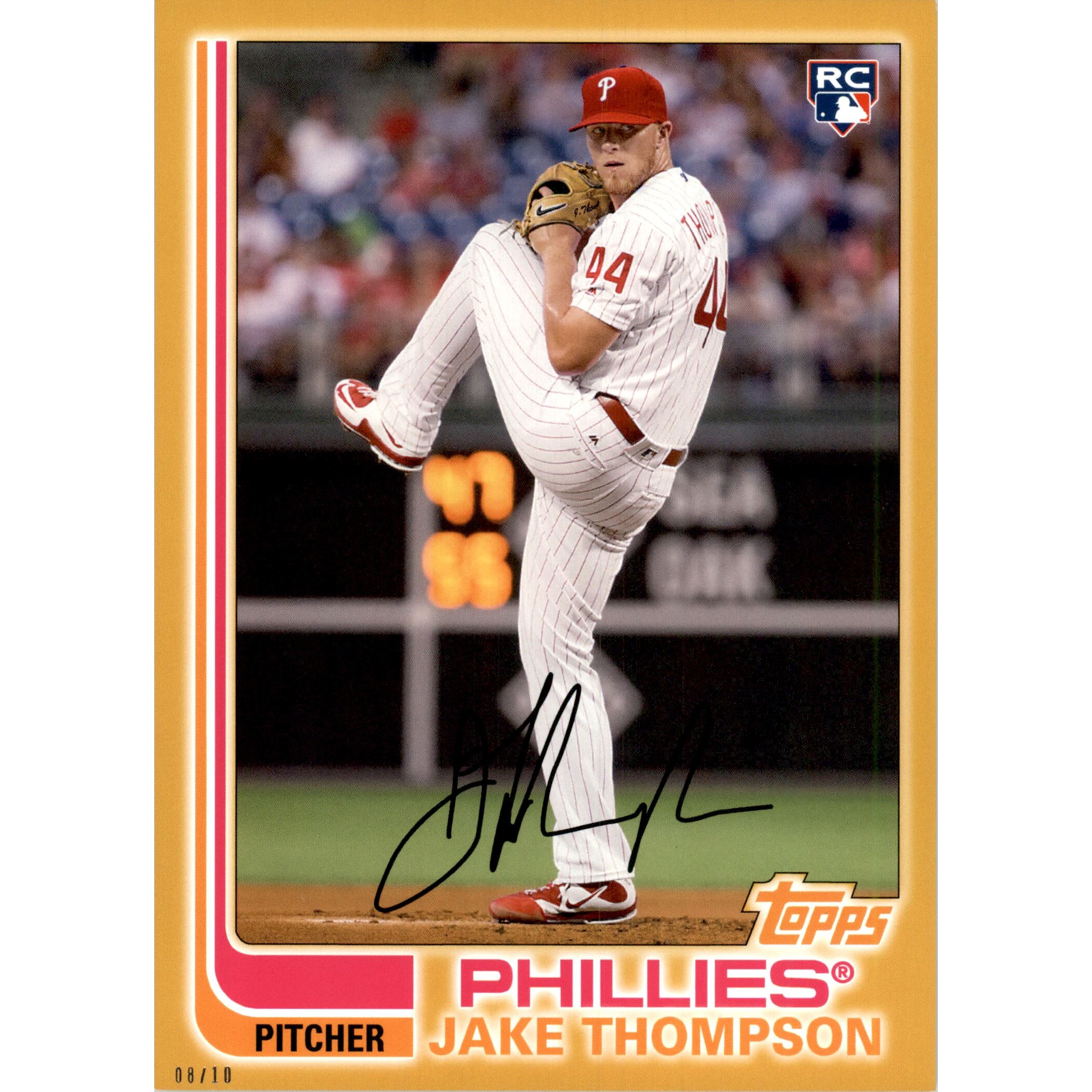 2017 Topps Archives 5x7 Gold #133 Jake Thompson. rookie card picture