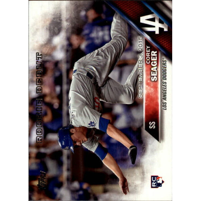 2016 Topps Update #US279 Corey Seager RD