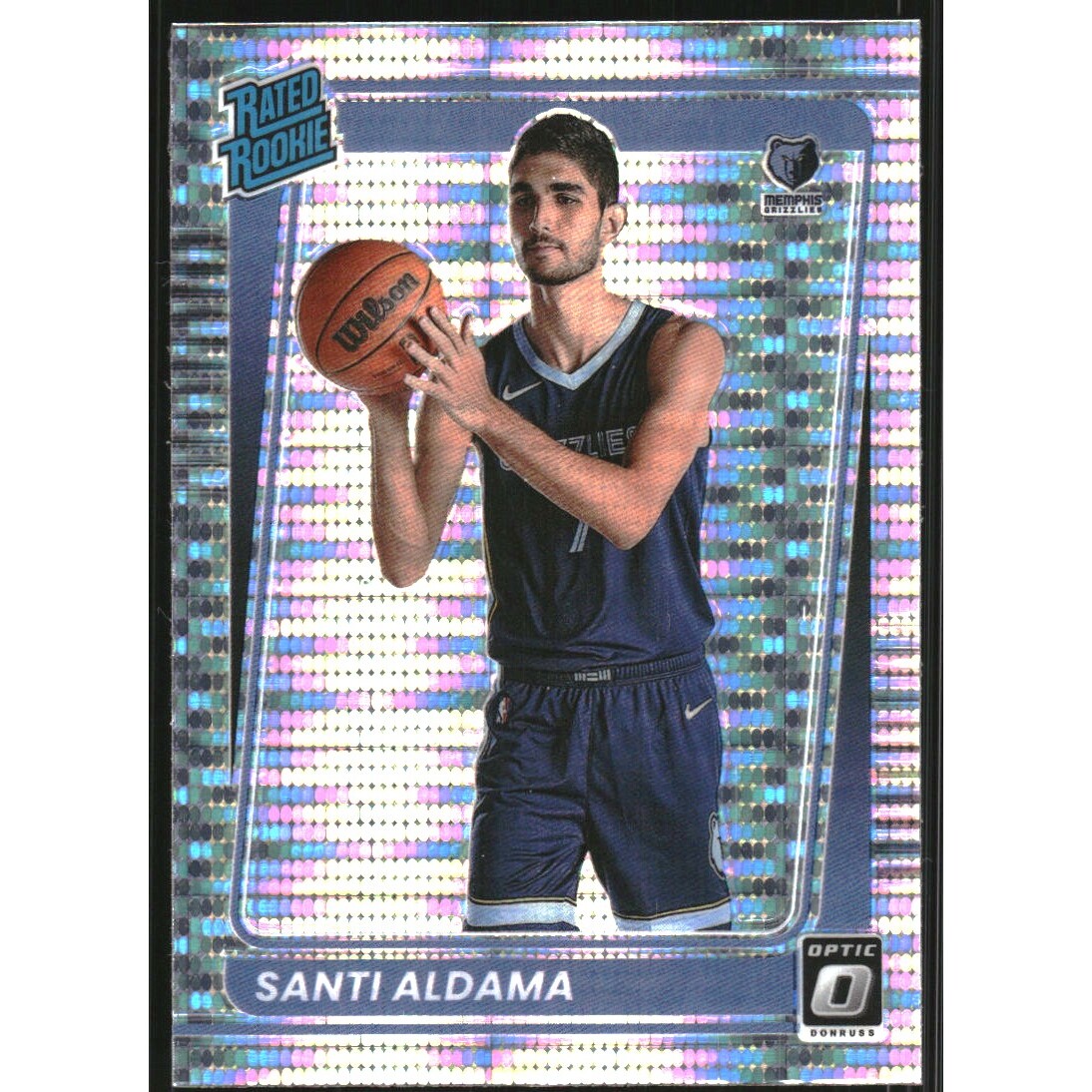 2021-22 Donruss Optic Target Box Set #176 Santi Aldama
