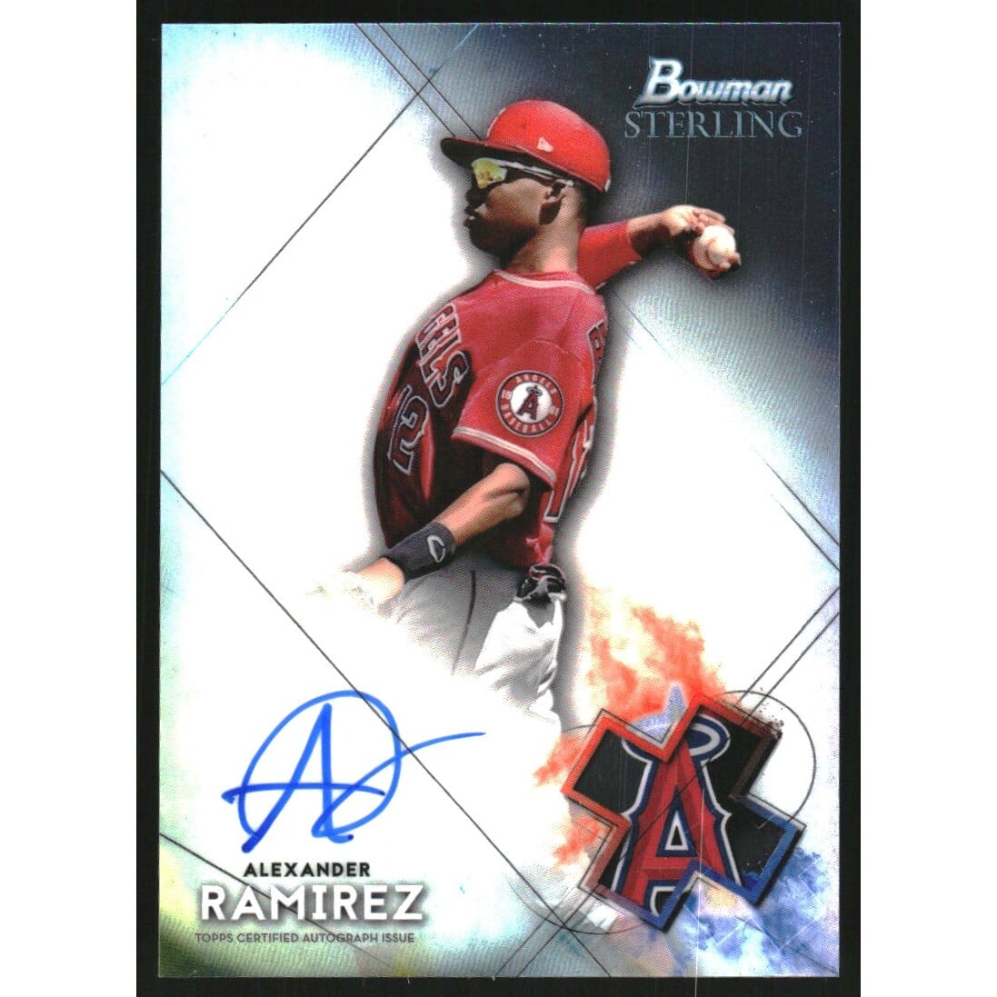 2021 Bowman Sterling Prospect Autographs #BSPAAR Alexander Ramirez