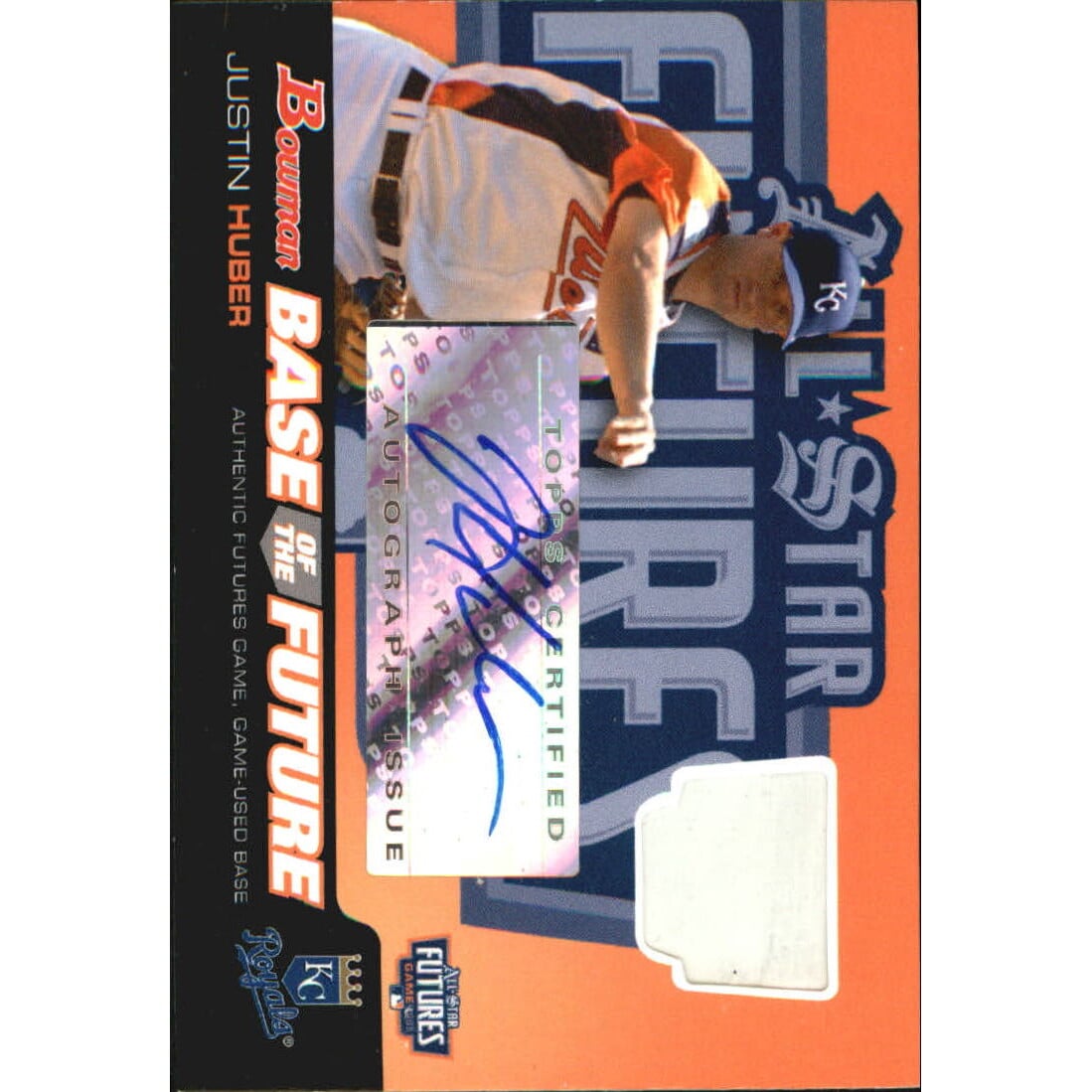 2006 Bowman Base of the Future #JH Justin Huber. rookie card picture