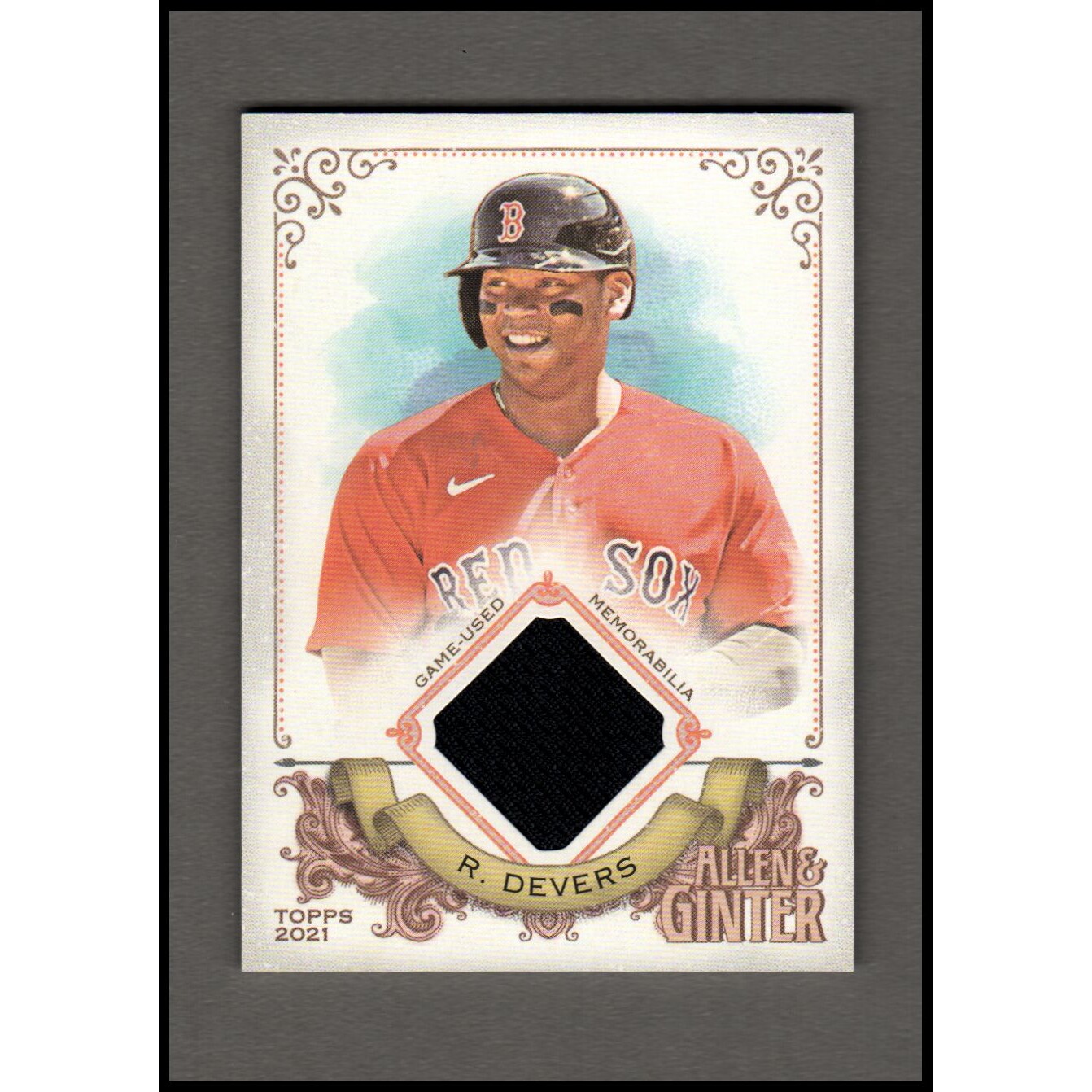 2021 Topps Allen and Ginter Relics #AGARD Rafael Devers