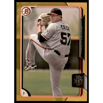 2015 Bowman Draft Gold #90 Kyle Crick