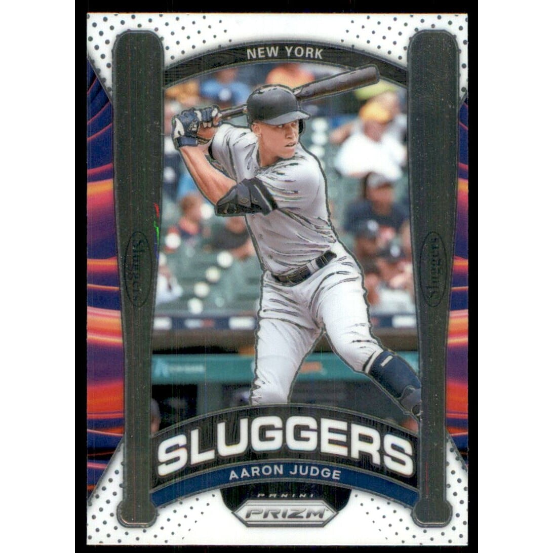 2021 Panini Prizm Sluggers #14 Aaron Judge. rookie card picture