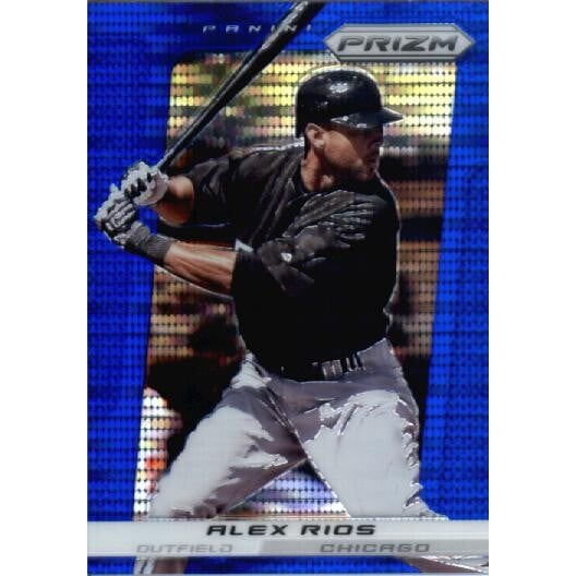 2013 Panini Prizm Prizms Blue #175 Alex Rios