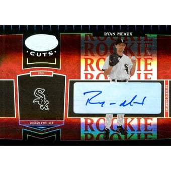 2004 Leaf Certified Cuts Marble Signature Red #292 Ryan Meaux ROO/100