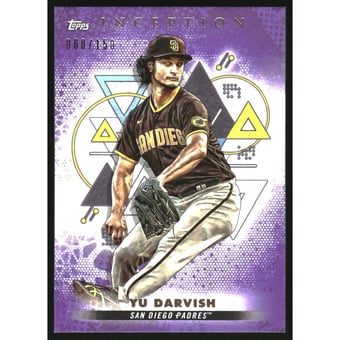 2022 Topps Inception Purple #95 Yu Darvish