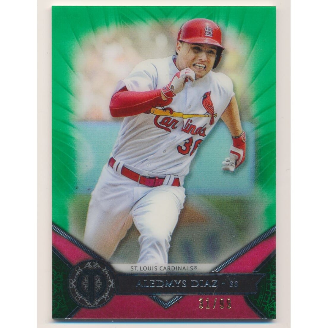 2017 Topps Tribute Green #83 Aledmys Diaz
