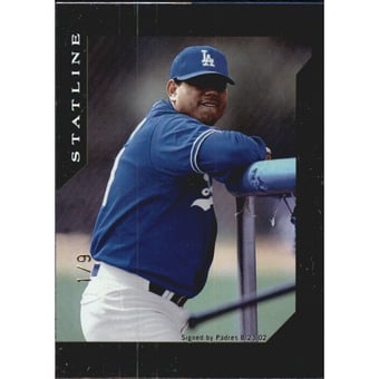 2003 Donruss Team Heroes Stat Line #259 Carlos Garcia/9