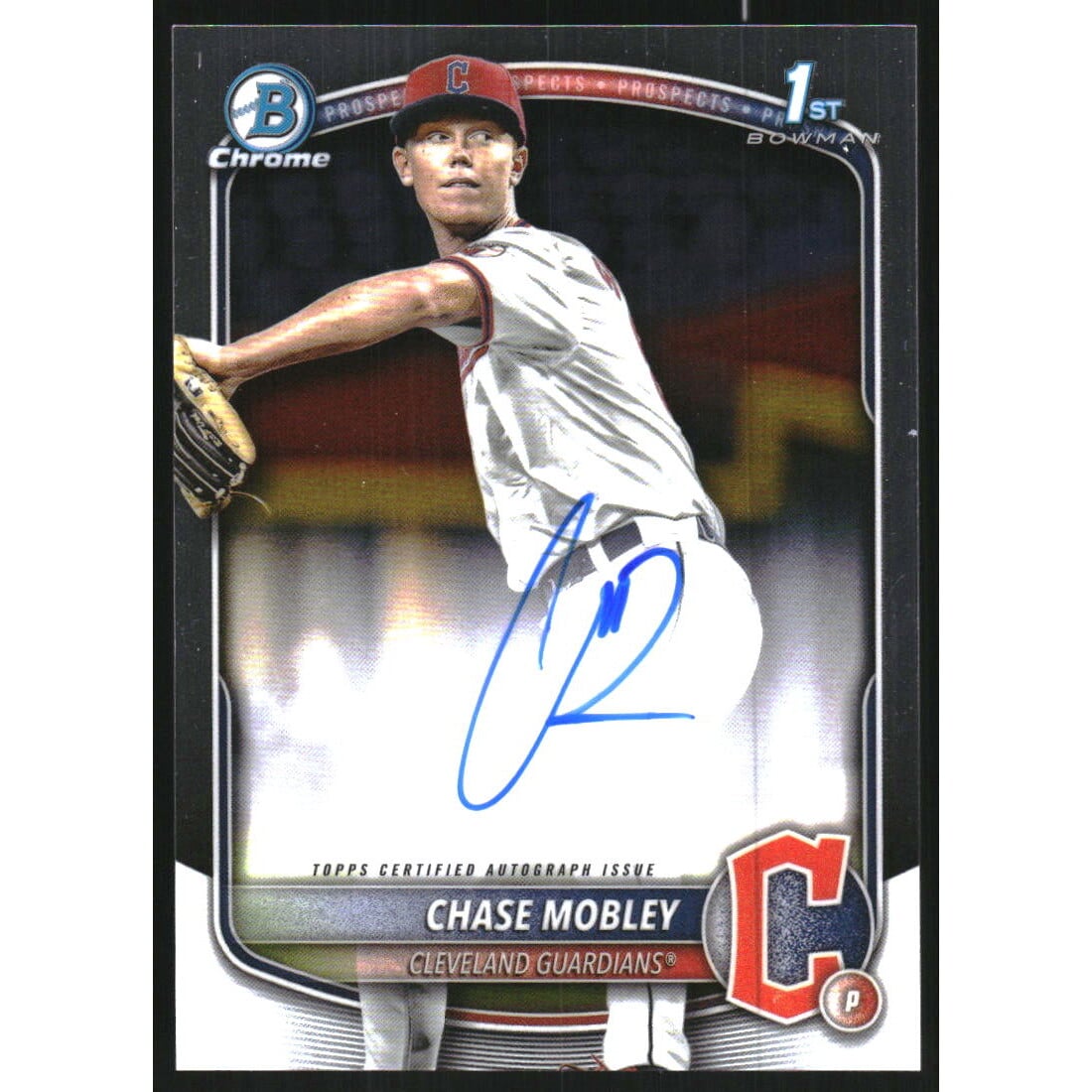 2025 Bowman Chrome Prospect Autographs #CPACMY Chase Mobley