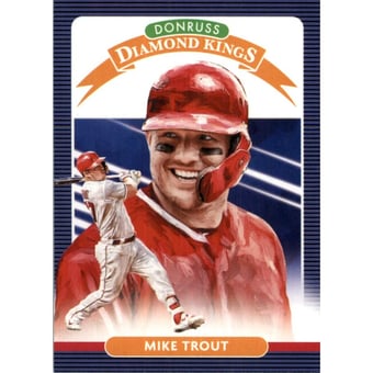 2020 Donruss #9 Mike Trout DK
