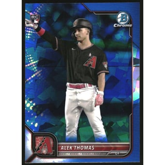 2022 Bowman Chrome Sapphire #76 Alek Thomas RC