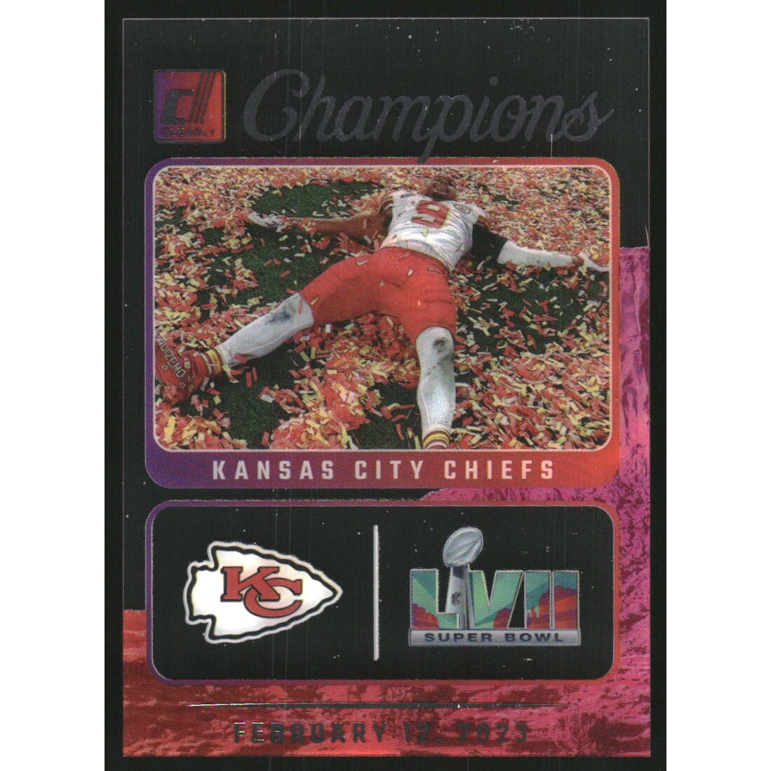 2023 Clearly Donruss Clearly Champions #12 JuJu Smith-Schuster