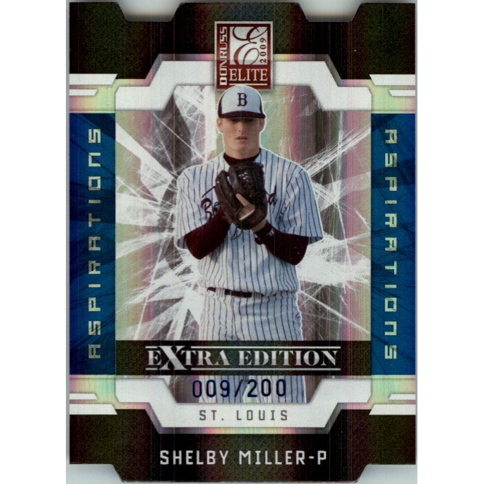 2009 Donruss Elite Extra Edition Aspirations #13 Shelby Miller