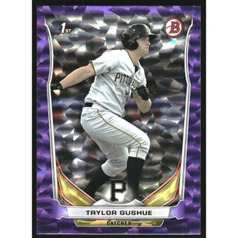 2014 Bowman Draft Purple Ice #DP118 Taylor Gushue