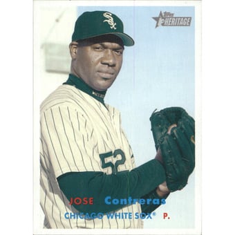 2006 Topps Heritage #265 Jose Contreras SP