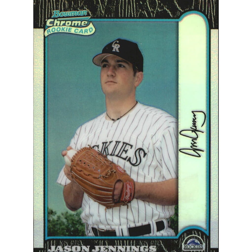 1999 Bowman Chrome Refractors #435 Jason Jennings