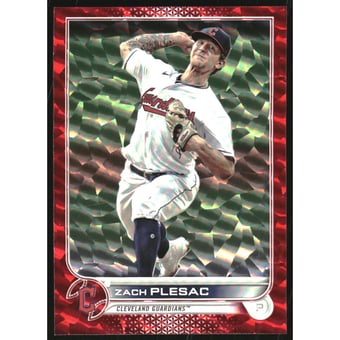 2022 Topps Red Foilboard #377 Zach Plesac