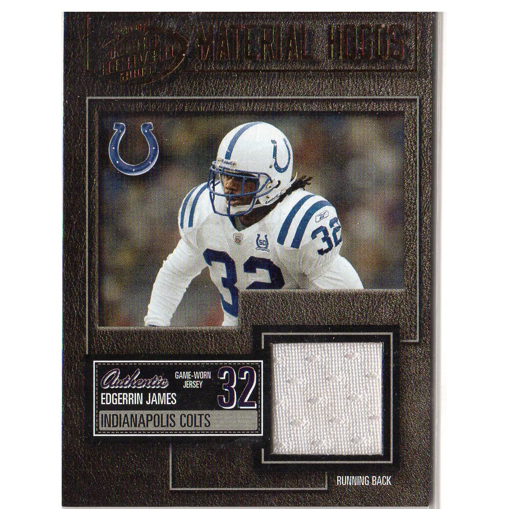 2003 Playoff Hogg Heaven Material Hoggs Bronze #MH26 Edgerrin James