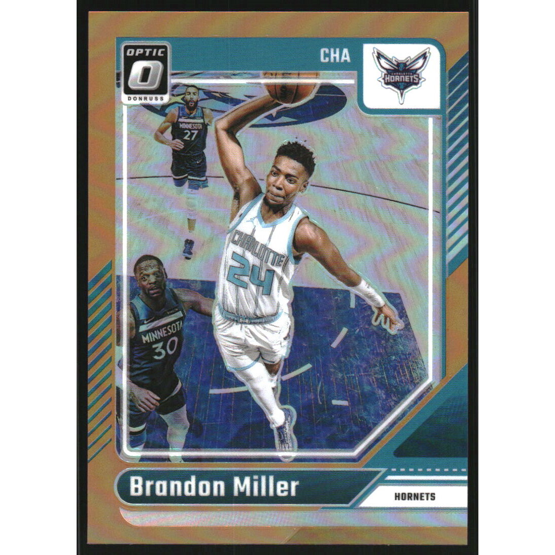2024-25 Donruss Optic Orange #16 Brandon Miller