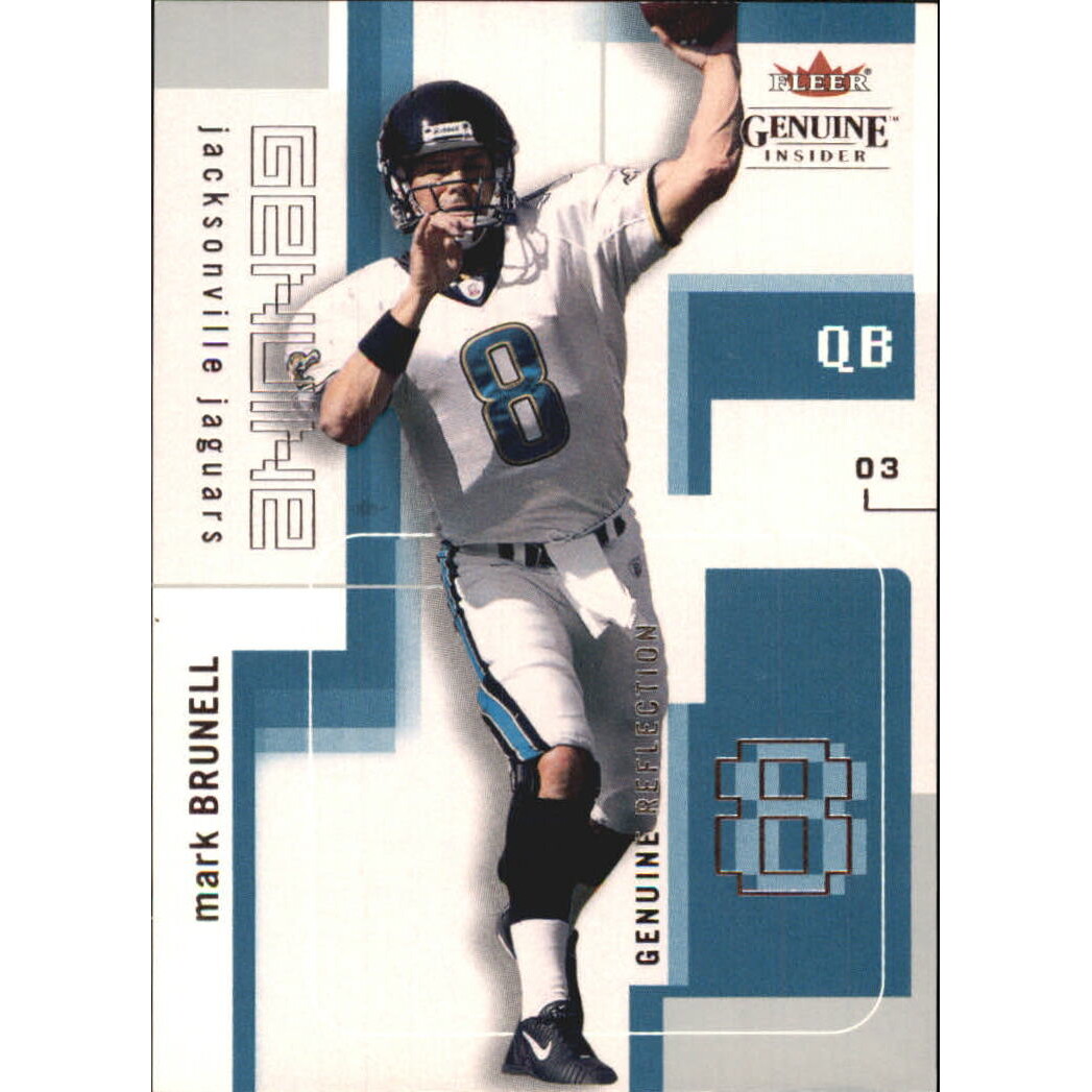 2003 Fleer Genuine Insider Reflection #84 Mark Brunell