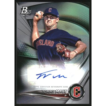 2022 Bowman Platinum Top Prospects Autographs #TOP4 Tommy Mace