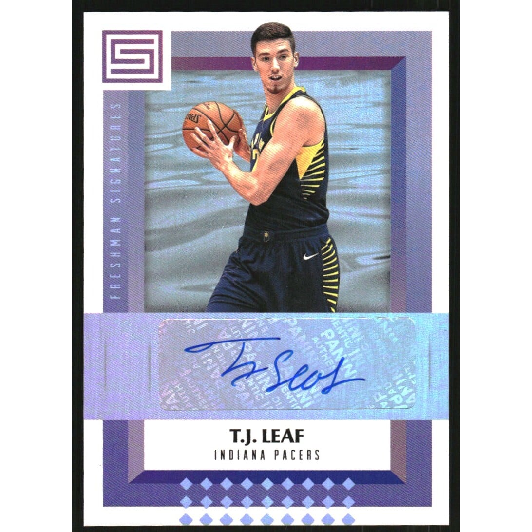 2017-18 Panini Status Freshman Signatures #13 T.J. Leaf