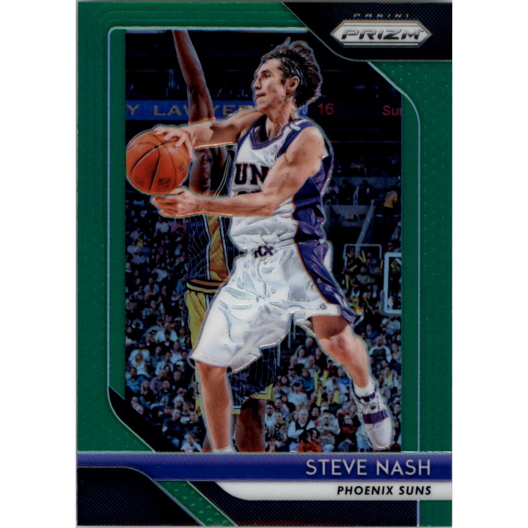 2018-19 Panini Prizm Prizms Green #155 Steve Nash