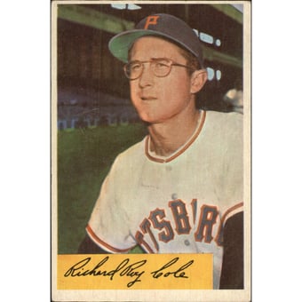 1954 Bowman #27 Dick Cole RC
