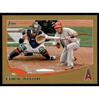 2013 Topps Mini Gold #489 Erick Aybar