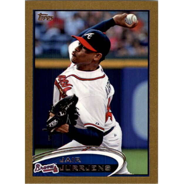 2012 Topps Mini Gold #447 Jair Jurrjens. rookie card picture