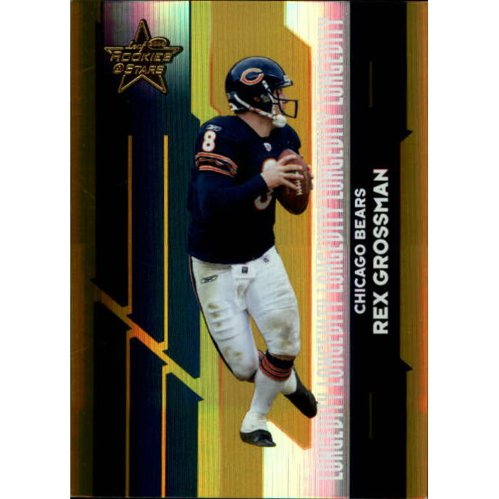 2006 Leaf Rookies and Stars Longevity Gold Parallel #20 Rex Grossman